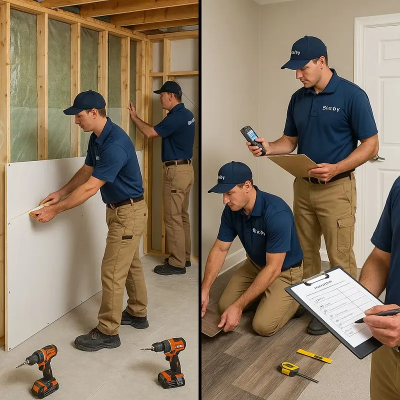Repairs and Reconstruction process in McDuffie County, GA